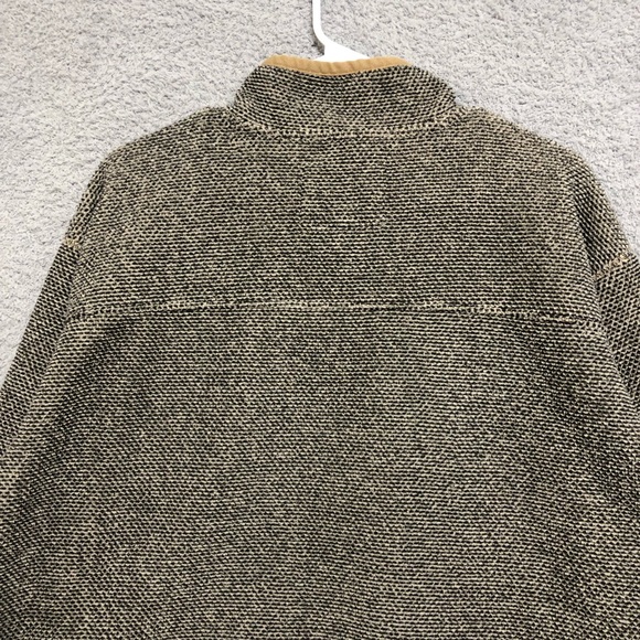 Southern Marsh Men Highland Alpaca Pullover Size XL Quarter Zip Mock Neck Winter - Picture 13 of 16